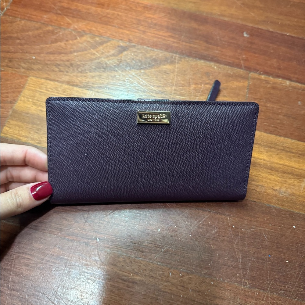 Kate Spade Dark Purple Wallet